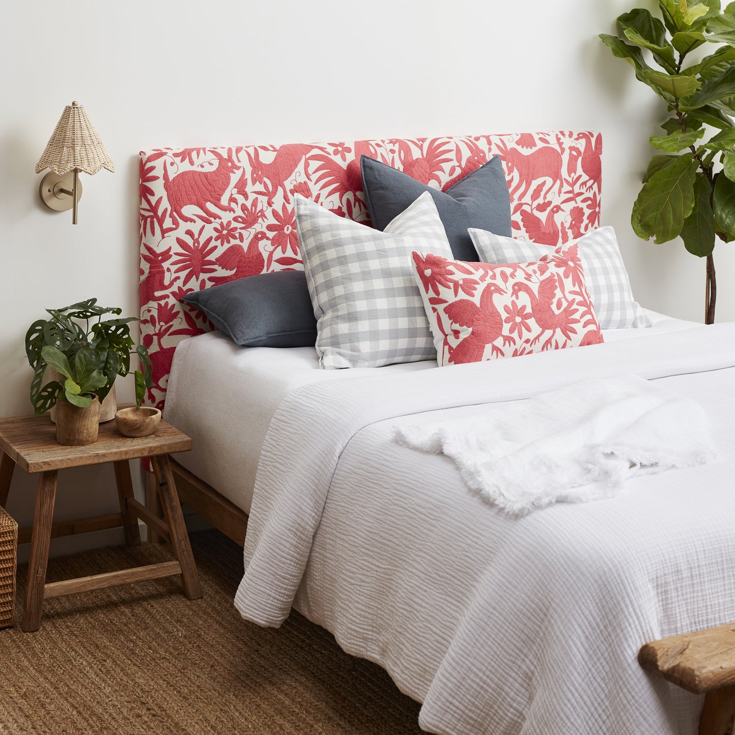 Coral Otomi Slipcover