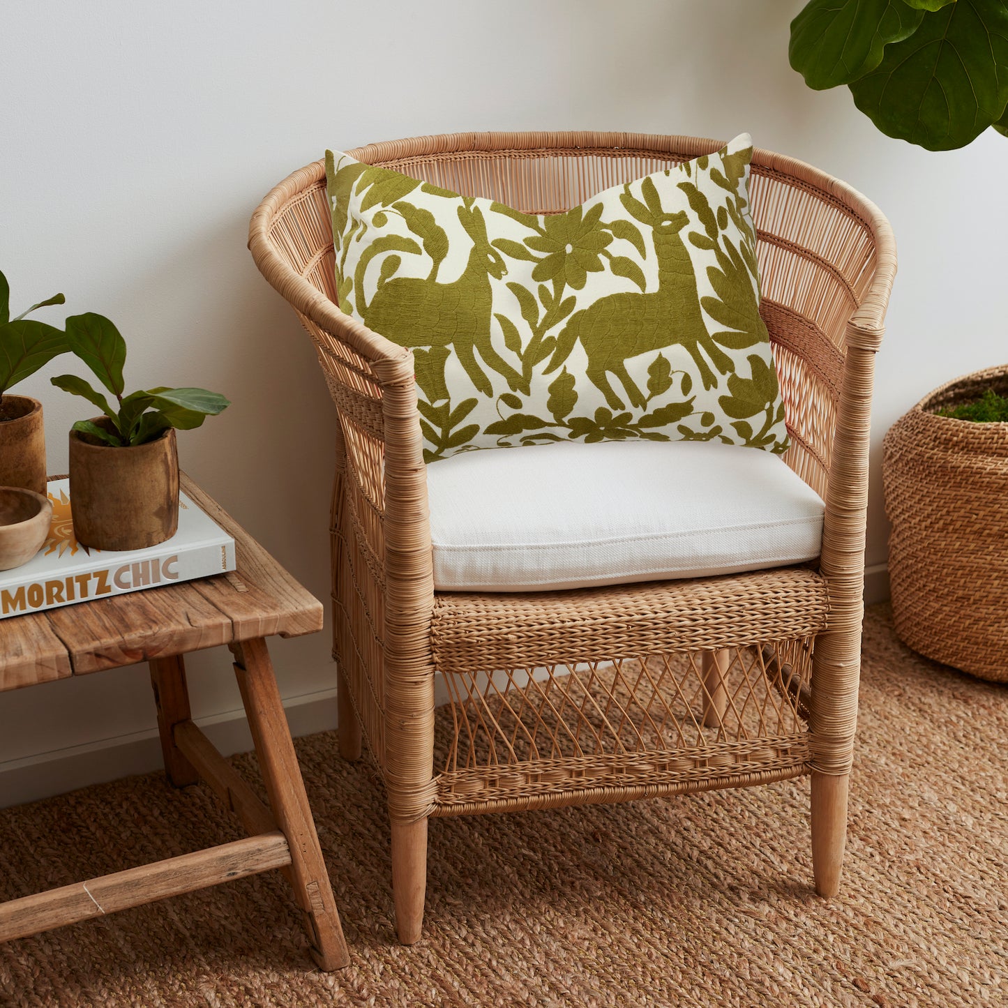 Greenhouse Otomi Pillow