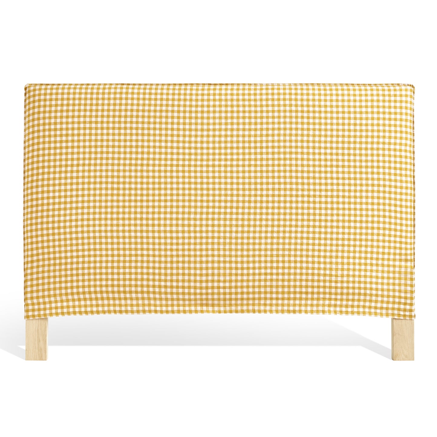 Ochre Gingham Slipcover