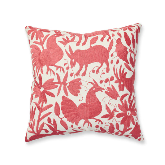 Coral Otomi Pillow