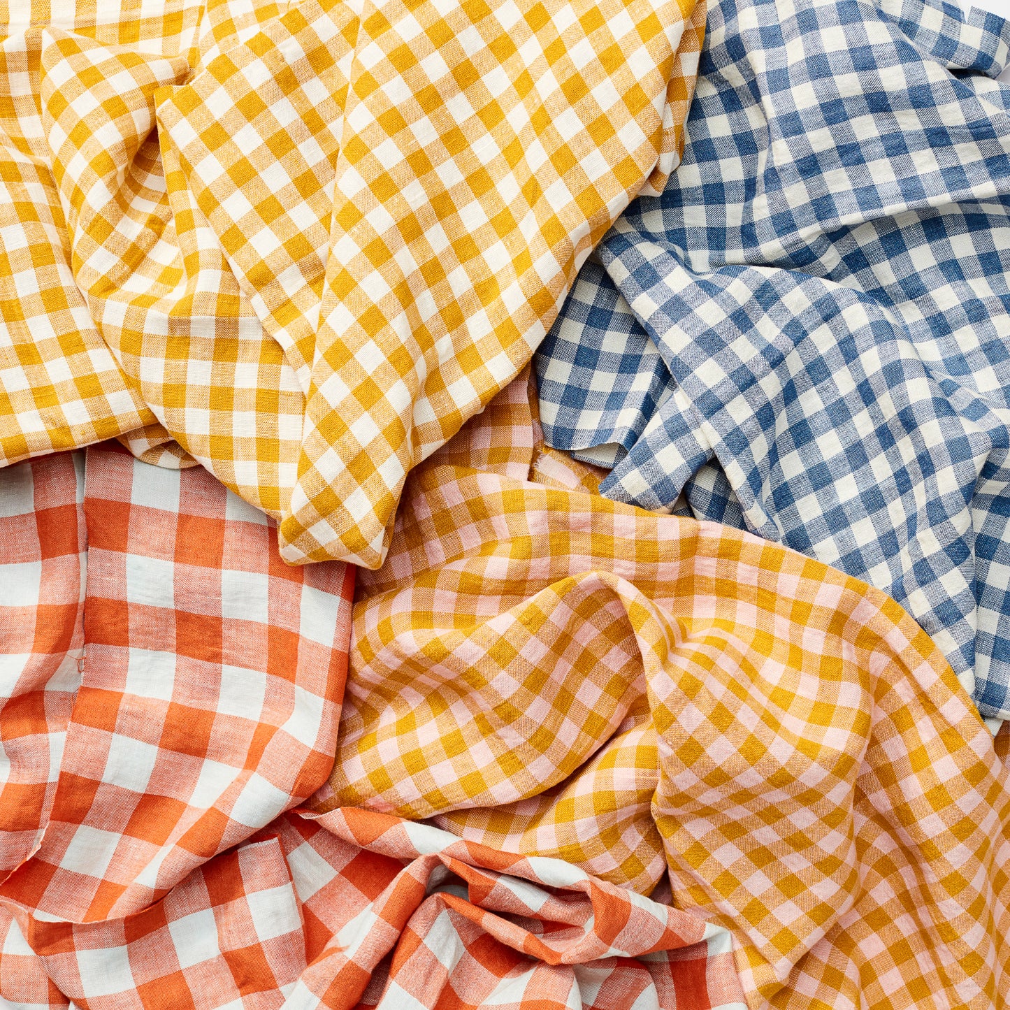 Aperol Gingham Pillow