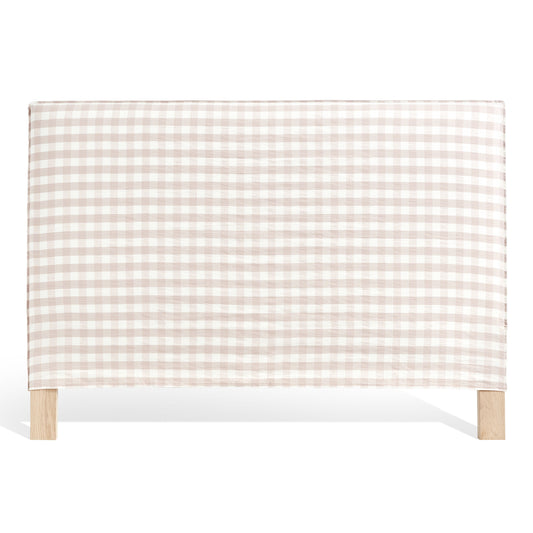 Rosé Classic Gingham Slipcover