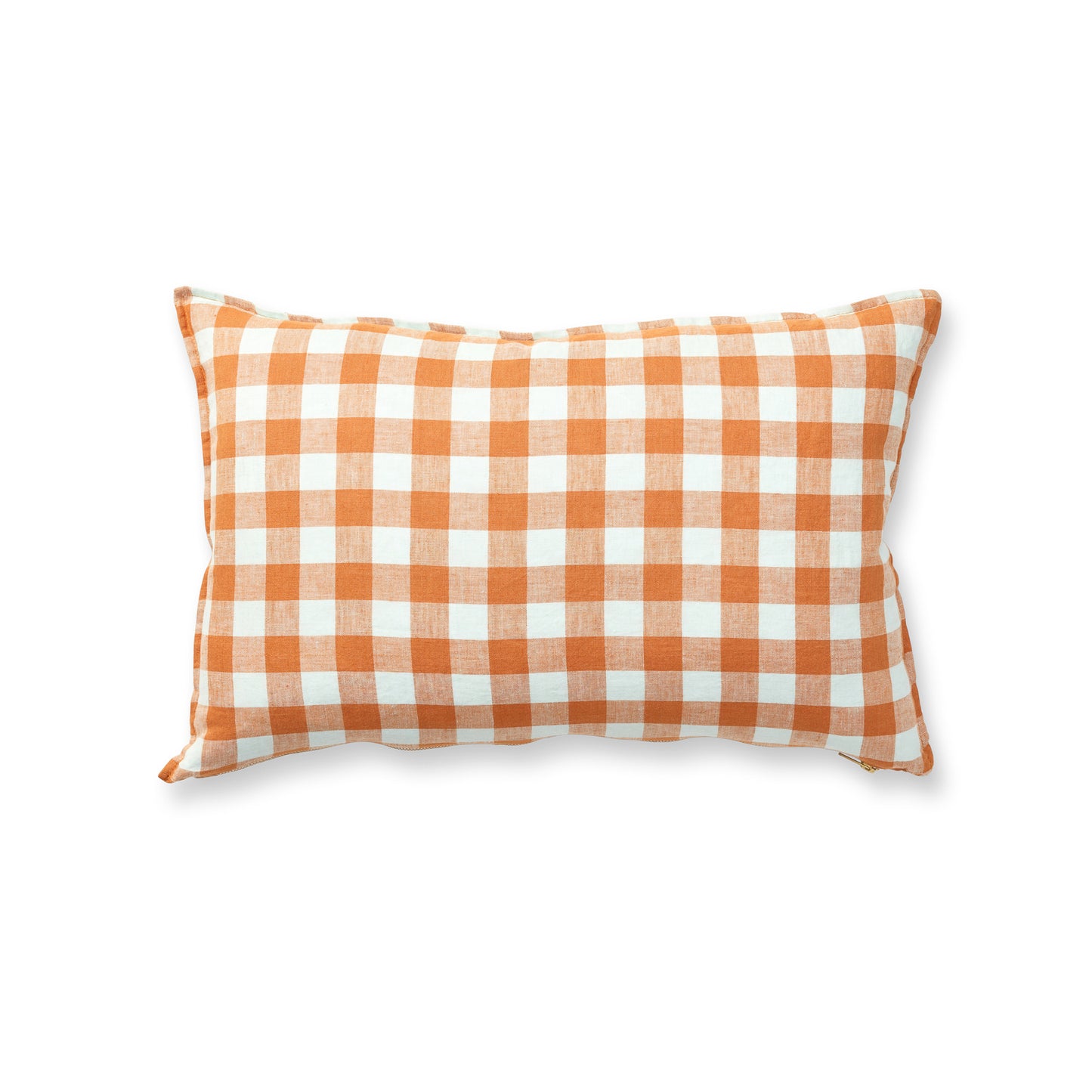 Aperol Gingham Pillow